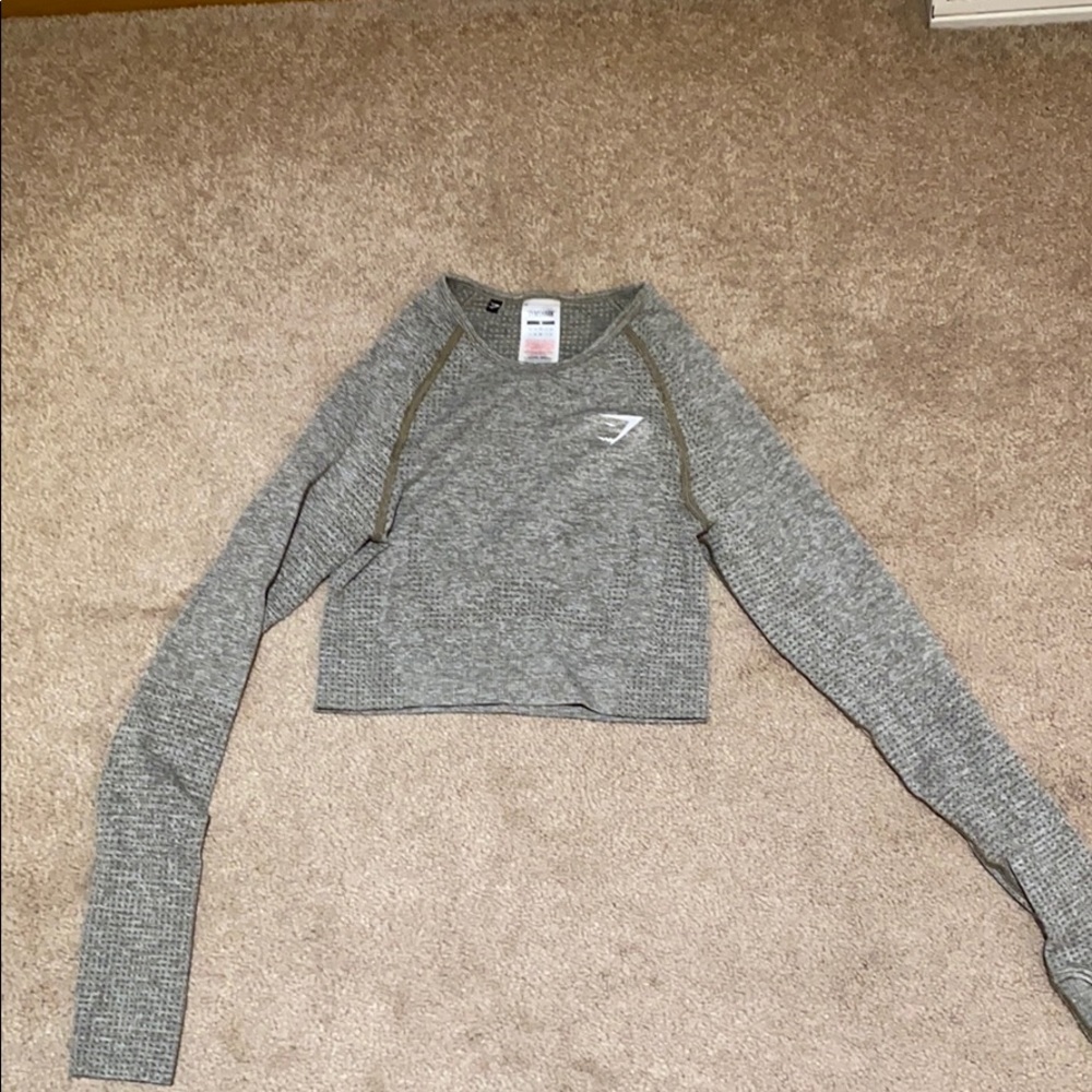 Gymshark cropped long sleeve